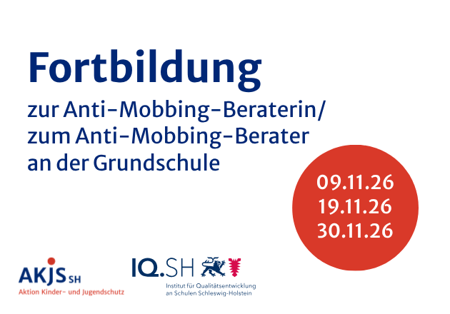 Fortbildung zur Anti-Mobbing-Beraterin/zum Anti-Mobbing-Berater an der Grundschule