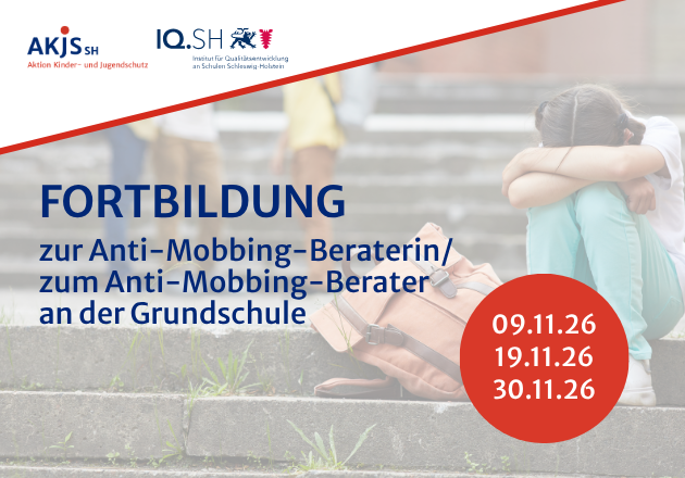 Fortbildung zur Anti-Mobbing-Beraterin/zum Anti-Mobbing-Berater an der Grundschule